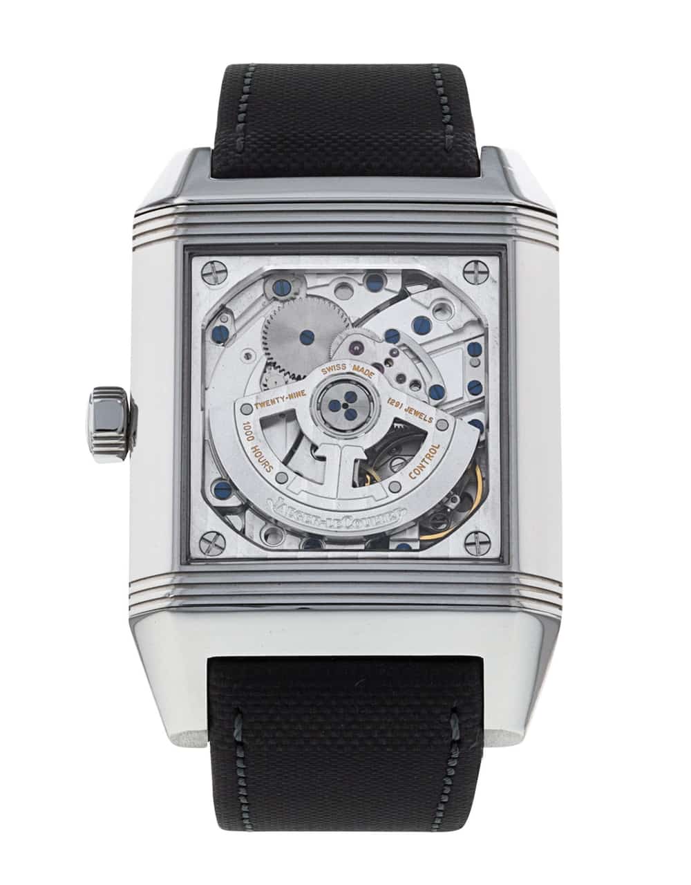 Pre Owned Jaeger LeCoultre Reverso Squadra Hometime 7008420 Watch